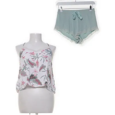 Pyjama (Groen, Meerkleurig) van Hunkemöller Katoen, Elastaan, Viscose
