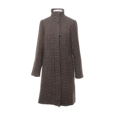 Coat (Brown) from VA Vite Polyester, Wool