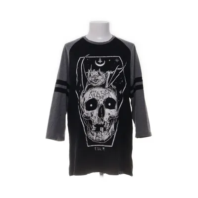 Top (Gray, Black, White) from Killstar Cotton