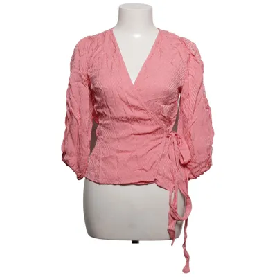 Slå-om bluse (Pink) fra Part Two Viscose