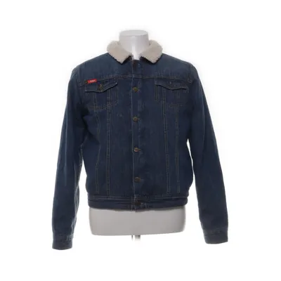 Fodrad jeansjacka (Blå) från Lee Cooper Bomull, Polyester