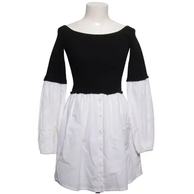 Kleid (Schwarz, Weiß) von Free People Baumwolle, Elasthan, Viskose