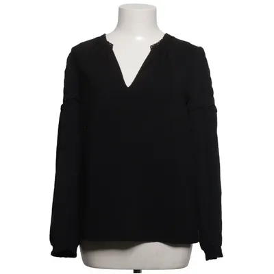 Blouse (Black) from Club Monaco Polyester, Silk