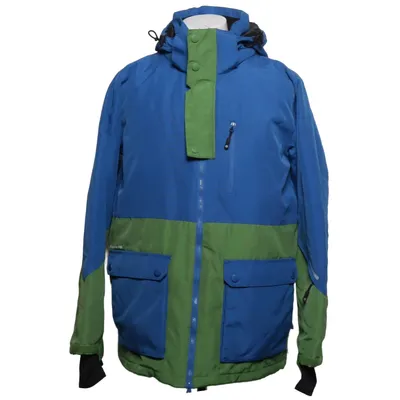 Skidjacka (Blå, Grön) från Ski Industries Polyester