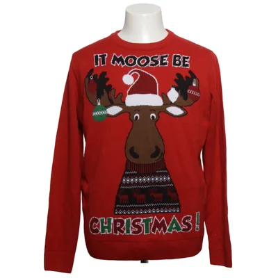 Christmas sweater (Red, Multicolored) from Merry Christmas Acrylic