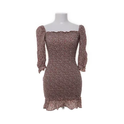 Klänning (Röd, Beige, Flerfärgad) från Dilvin Basic