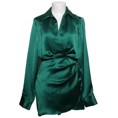 Omlottklänning (Grön) från Zapa Polyester