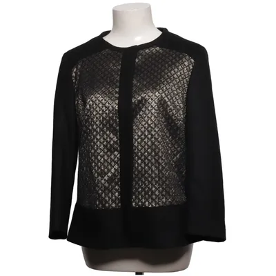 Jacket (Black, Gold) from Tru Trussardi Elastane, Polyester