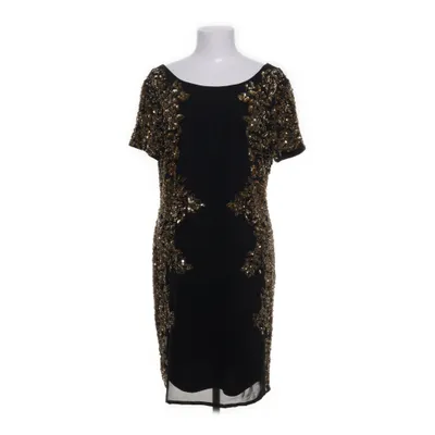 Robe de cocktail (Noir, Or) de Iconic Polyester
