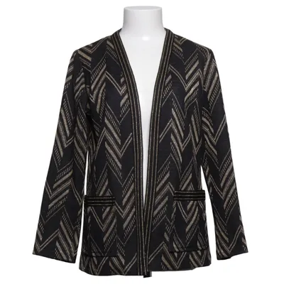 Kofta (Svart, Beige) från Asps Akryl, Polyester, Ull