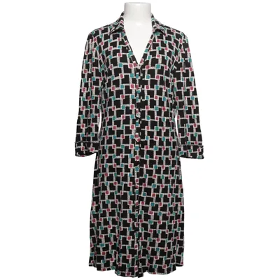 Robe portefeuille (Noir, Multicolore) de King Louie Élasthane, Viscose