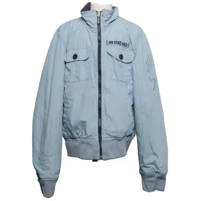 Reversible jacket (Blue) from Ecköred Acrylic, Cotton, Polyamide, Polyester
