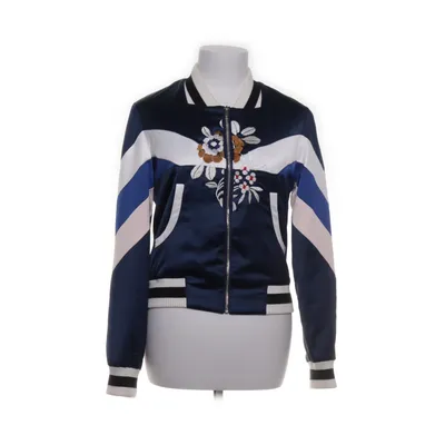 Blouson (Bleu, Blanc, Multicolore) de Maje Coton, Élasthane, Polyamide, Polyester