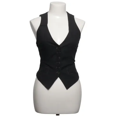 Gilet de costume (Noir) de Sisley Coton, Lin
