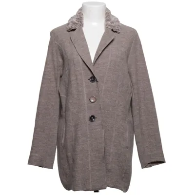 Cardigan (Beige) fra Taifun Polyester, Uld