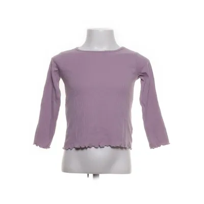 T-shirt à manches longues (Violet) de H&M Coton, Élasthane