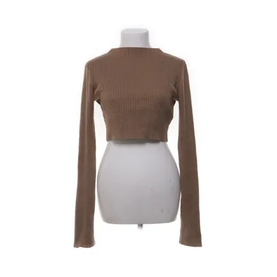 Crop top (Brown) from Angelica Blick x NA-KD Acrylic