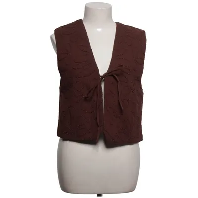 Vest (Brown) from Pull & Bear Cotton
