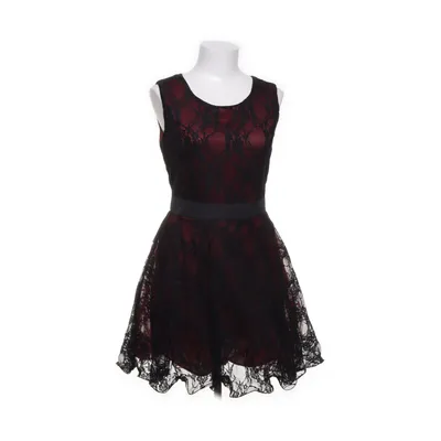 Cocktailjurk (Zwart, Rood) van Hell Bunny Elastaan, Polyester