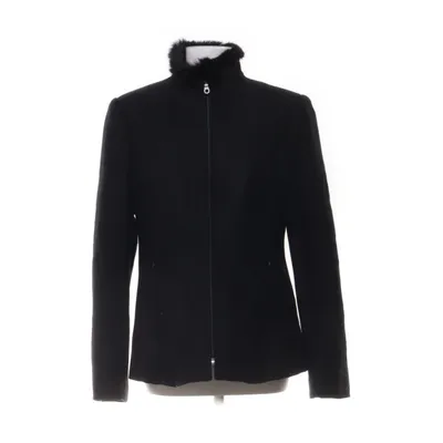 Fleecejakke (Sort) fra Frandsen Polyester, Uld, Viscose