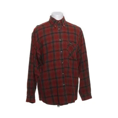 Flanellskjorta (Röd, Flerfärgad) från Marlboro Classics Bomull
