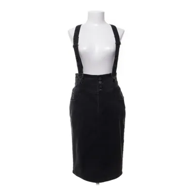 Denim skirt (Black) from Gothicana by EMP Cotton, Polyester, Elastane