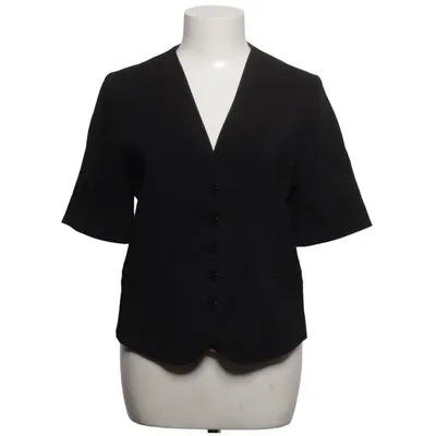 Blazer (Black) from Massimo Dutti Elastane, Polyester, Viscose