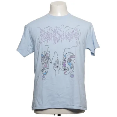 T-shirt (Blå, Flerfärgad) från Gildan Bomull
