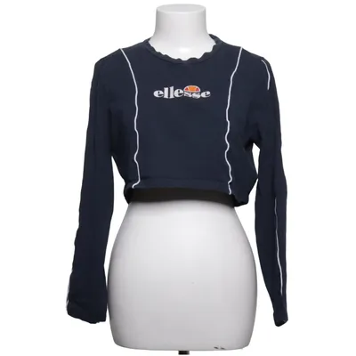 Crop top (Blå) från Ellesse Bomull, Elastan