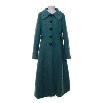 Coat (Turquoise) from Banned Acrylic, Polyester, Wool