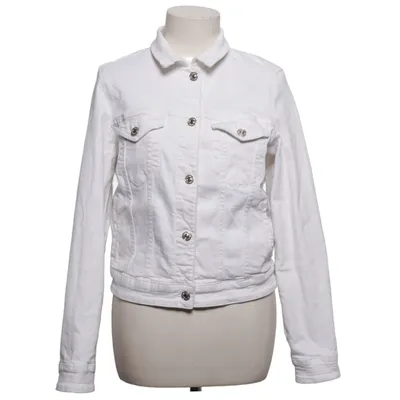 Denim jacket (White) from Mango Denim Cotton, Elastane