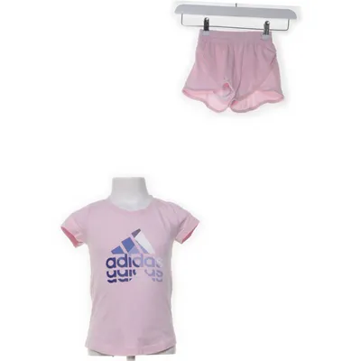 Träningsset (Rosa, Flerfärgad) från Adidas Bomull
