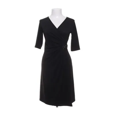 Robe portefeuille (Noir) de Gaïa Gaïa Élasthane, Polyester