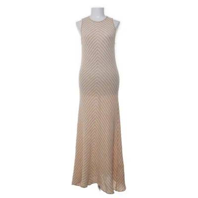 Maxikjole (Beige, Hvid) fra Lowburn