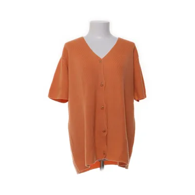Cardigan (Orange) from Golléhaug Acrylic, Cotton