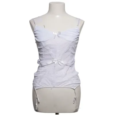 Korsett (Vit) Bomull, Polyester