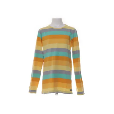 Långärmad t-shirt (Gul, Orange, Blå, Flerfärgad) från Villervalla Elastan, Ekologisk bomull