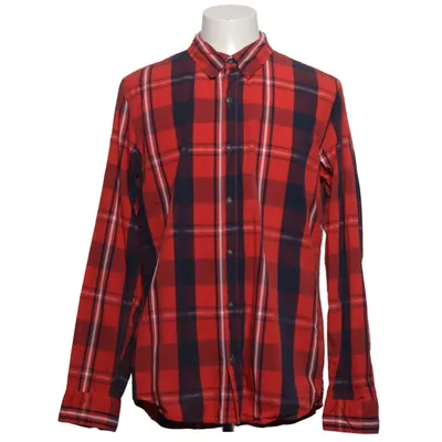 Flanellen overhemd (Rood, Blauw) van Chapter Katoen