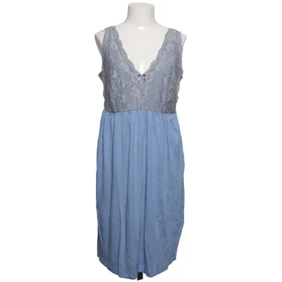 Nachtjapon (Blauw, Grijs) van Ulla Popken Elastaan, Polyester, Viscose