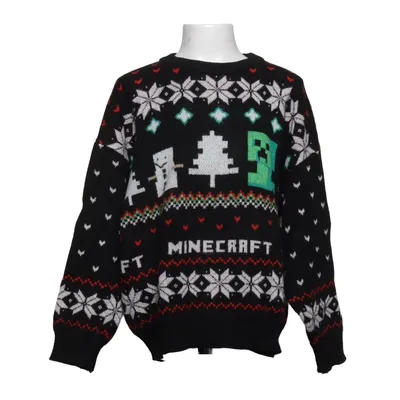 Pull de Noël (Noir, Rouge, Vert, Blanc) de Minecraft Polyamide, Polyester, Viscose