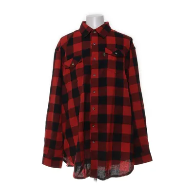 Flanellskjorta (Röd, Flerfärgad) från Pinewood Bomull