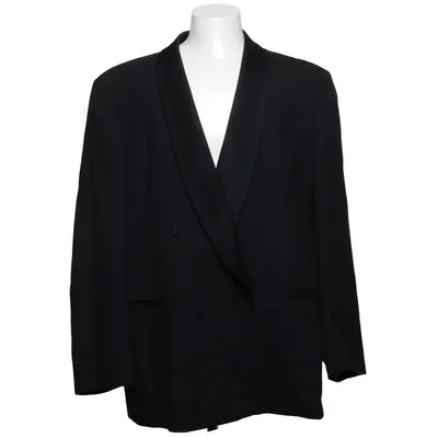 Tuxedo jacket (Black) from Wilvorst Viscose, Wool