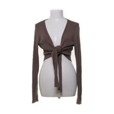 Cardigan (Bruin) van NA-KD Polyamide, Viscose