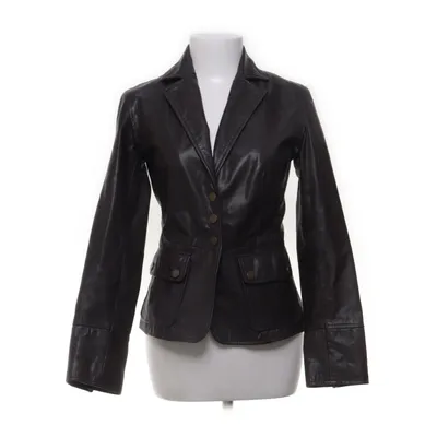 Læderblazer (Brun) fra Mexx Læder