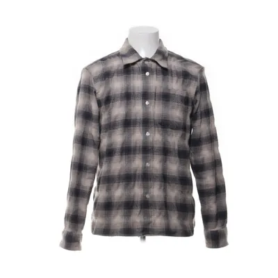 Flanellskjorta (Beige, Grå) från Brothers Polyester, Viskos, Ull