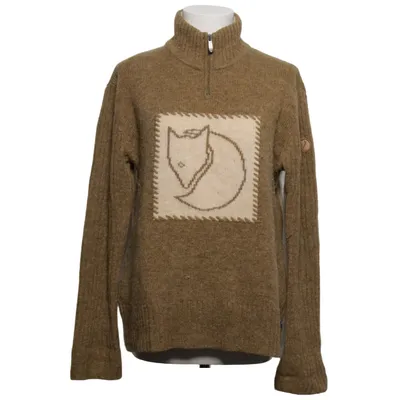 Polotröja (Brun) från Fjällräven Polyester, Ull
