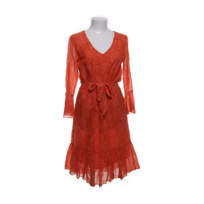 Omlottklänning (Orange) från La Fée Maraboutée Bomull, Silke