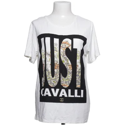 T-shirt (Vit, Flerfärgad) från Just Cavalli Elastan, Viskos