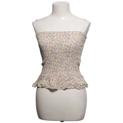 Tubetop (Gul, Lilla, Flerfarvet) fra Pull & Bear Viscose