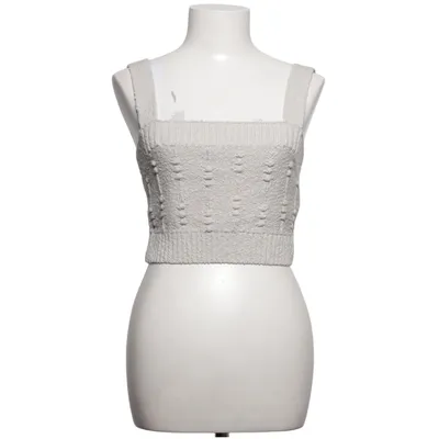 Crop top (Grijs) van Madewell Acryl, Katoen